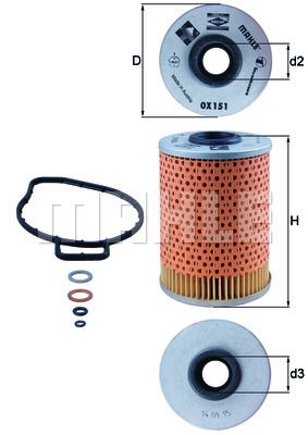 WILMINK GROUP Масляный фильтр WG1217286